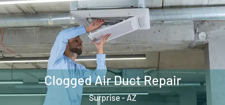  Clogged Air Duct Repair Surprise - AZ